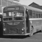 Bristol MW 2717EL at Southampton depot