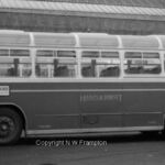 Bristol MW ex-coach 1962 batch at Southampton depot