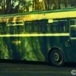 Leyland Panther in M&D livery at Southampton depot
