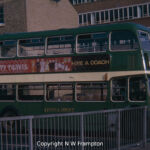 Bristol FS at Southampton bus station in 1970