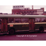 Bristol RELL at Southampton bus station in 1970