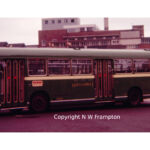Bristol RELL at Southampton bus station in 1970