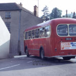 Bristol MW TWO80 leaving Chepstow Bus Station